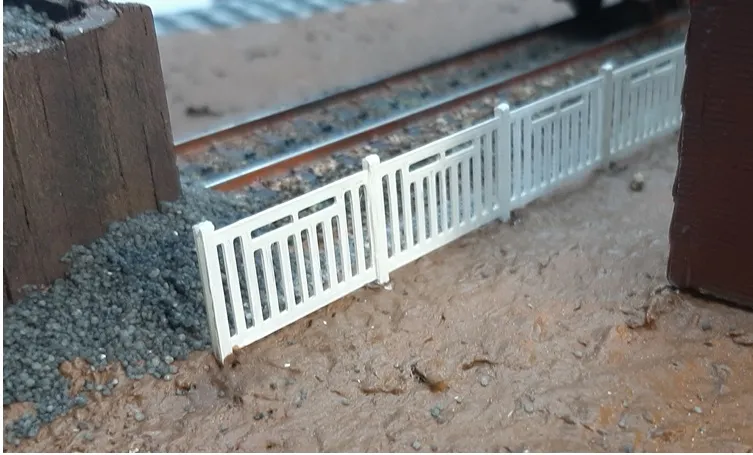 NMBS fence type Roeselare H0 1:87 - Image 2