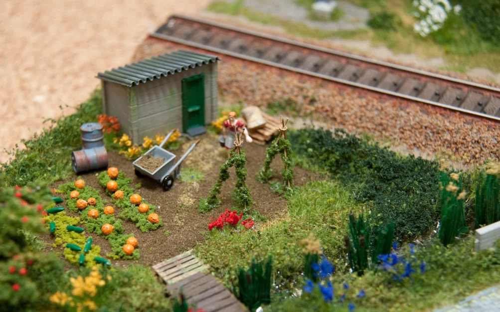 Nhà kho sân vườn H0 1:87 - Image 2