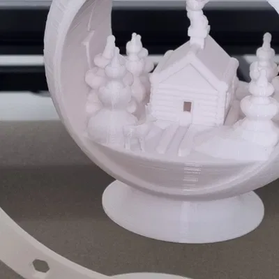 Chân đế cho Ornament Quả cầu Tuyết