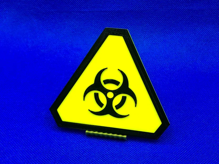 Biển báo cảnh báo - Nguy cơ sinh học - Image 1