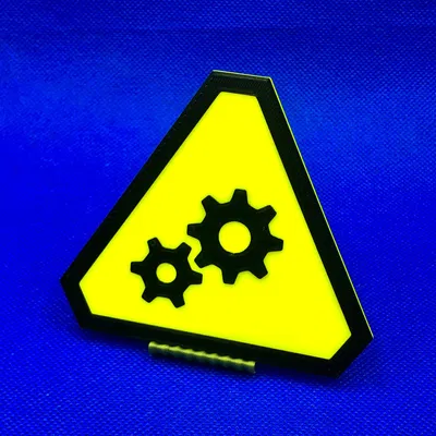 Biển báo Cảnh báo - Bánh răng