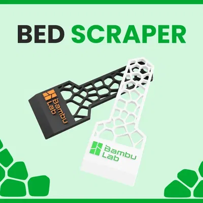 Dụng Cụ Cạo Khay Bambu Lab Voronoi Cho Máy In 3D