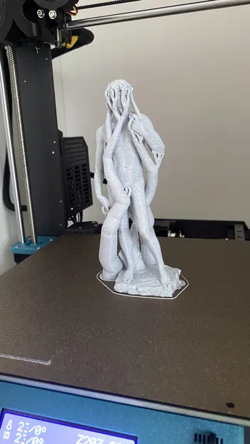 Michelangelo. Có chân đế hữu cơ. - Image 1