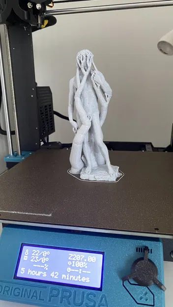 Michelangelo. Có chân đế hữu cơ. - Image 2