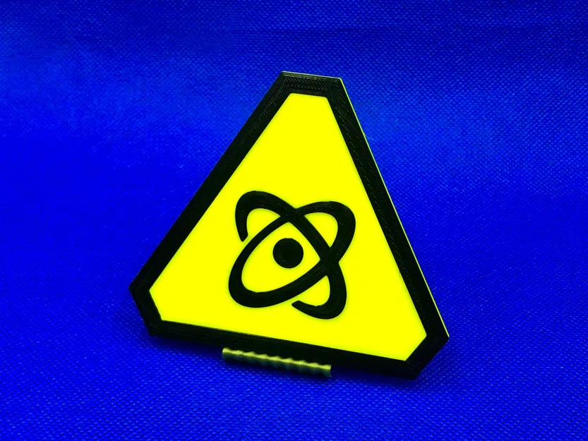 Biển Báo Cảnh Báo - Nguyên Tử - Image 1