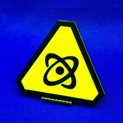 Biển Báo Cảnh Báo - Nguyên Tử