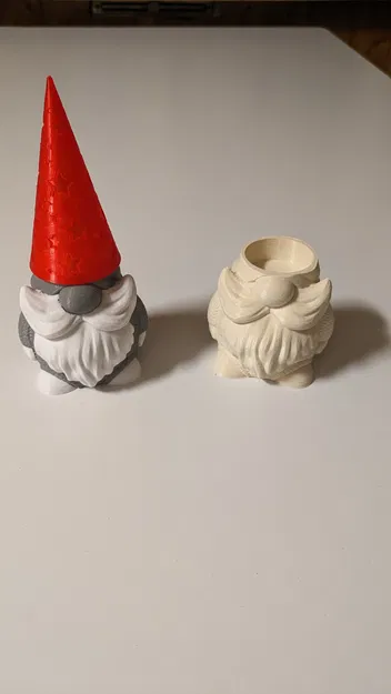 Gnome with hat. Multicolor. Supportless - Image 3