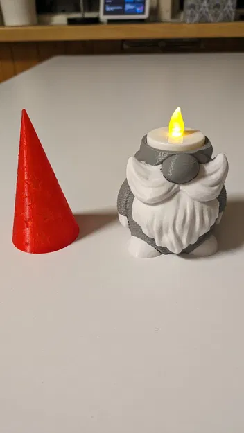 Gnome with hat. Multicolor. Supportless - Image 5