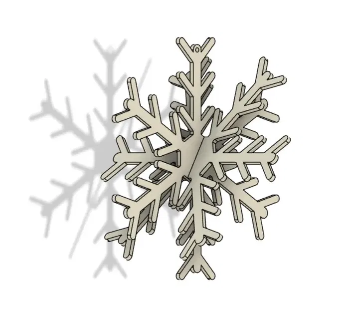 Mô Hình Bông Tuyết Schneefocke / Snowflake - Image 1