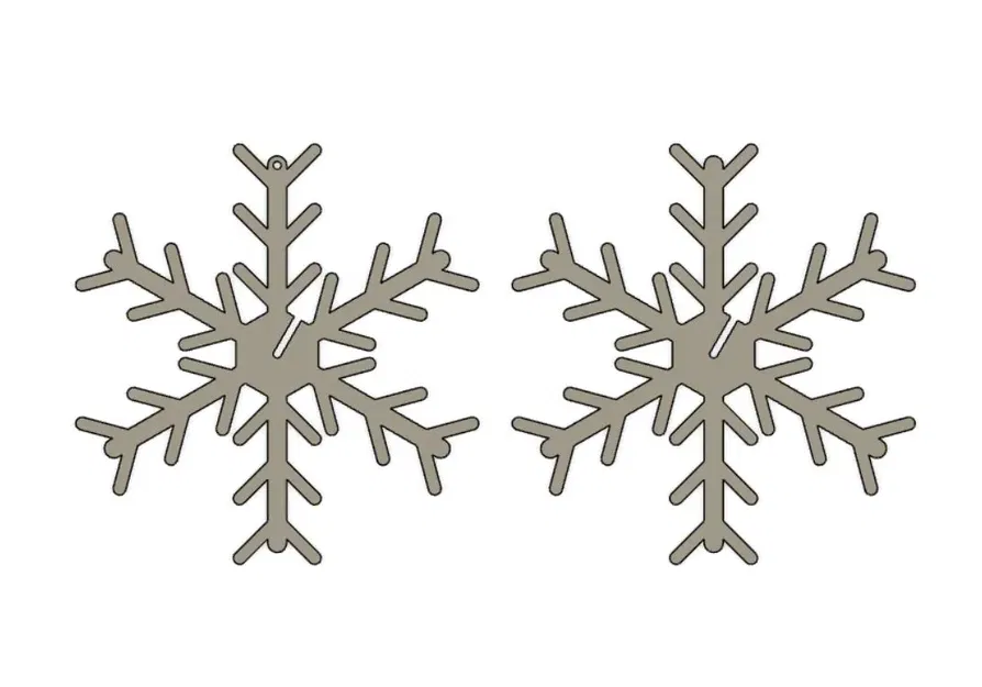 Mô Hình Bông Tuyết Schneefocke / Snowflake - Image 2
