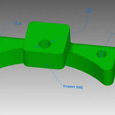 Giá đỡ Đồng hồ So Multifix B BD 20125