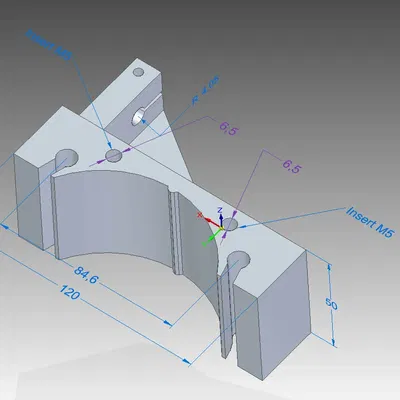 Giá đỡ Đồng hồ So Multifix B BD 20125