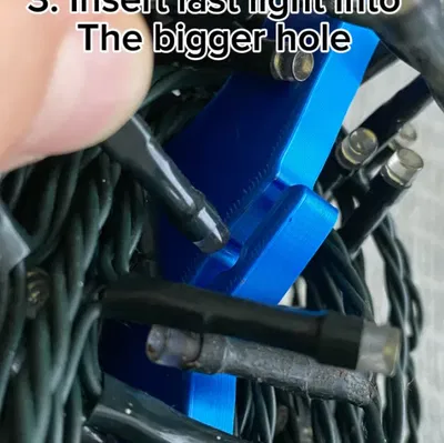 Hộp đựng dây đèn Giáng sinh