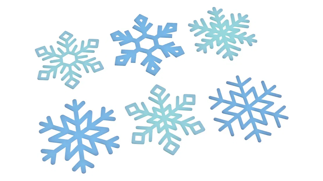 Hoa Tuyết Trang Trí - Image 1