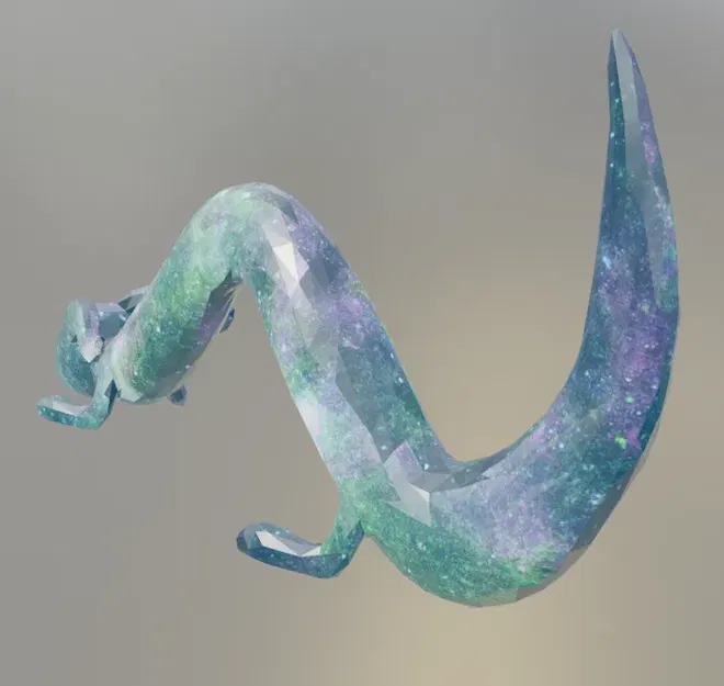 Rồng Mì Lowpoly - Image 2