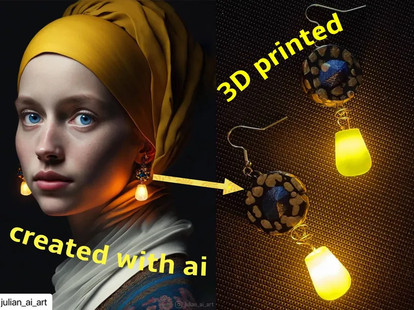 Bông Tai Phát Sáng: Lấy Cảm Hứng Từ "Cô Gái Với Viên Ngọc" - Image 1