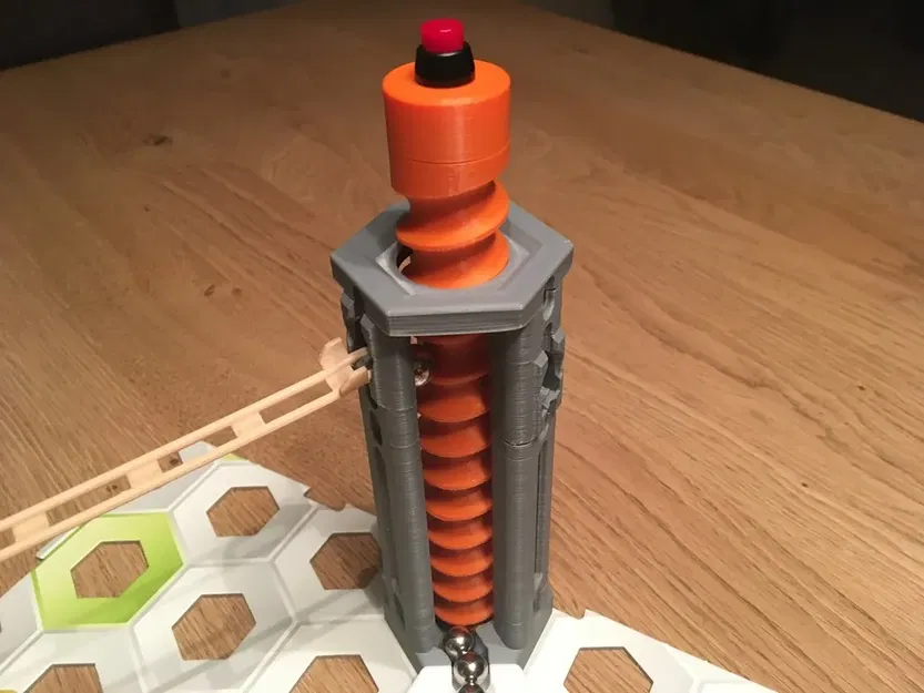 Đường đua bi - thang máy có động cơ - cuộn dây pin - Image 3