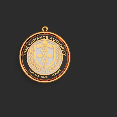 Huy hiệu TVA của Loki