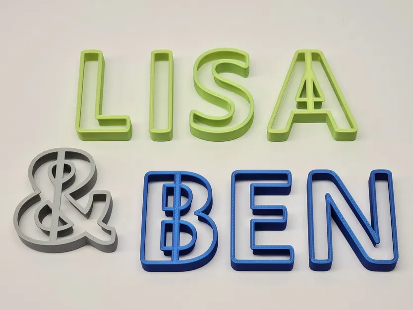 Bộ Khuôn Cắt Bánh Quy Chữ A-Z & Số 0-9 - Image 1