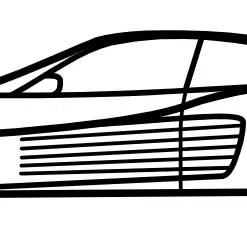 CarSilhouette - Ferrari Testarossa (1984)