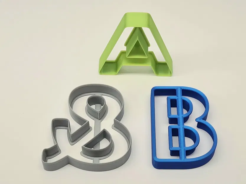 Bộ Khuôn Cắt Bánh Quy Chữ A-Z & Số 0-9 - Image 2