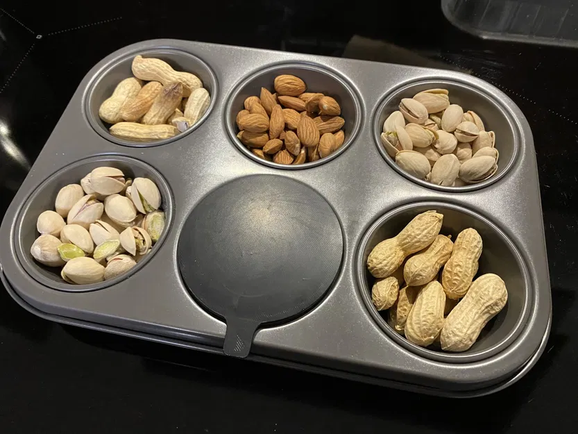 Nắp đậy | Nắp kín khí cho khuôn bánh muffin IKEA HEMMABAK (dùng làm tô đựng hạt nhỏ) - Image 1