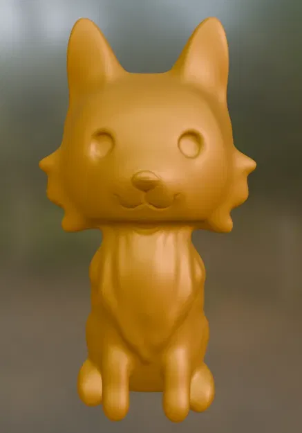 Mô hình Chibi Fox đáng yêu - Image 1