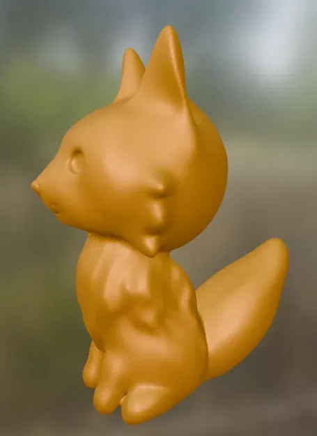 Mô hình Chibi Fox đáng yêu - Image 2