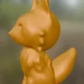 Mô hình Chibi Fox đáng yêu - Thumbnail 2