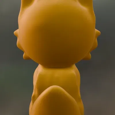 Mô hình Chibi Fox đáng yêu