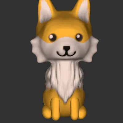 Mô hình Chibi Fox đáng yêu
