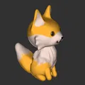 Mô hình Chibi Fox đáng yêu - Thumbnail 5