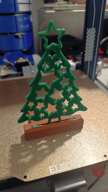 Chân Nến Giáng Sinh Hình Thiên Thần và Cây Thông - Image 3