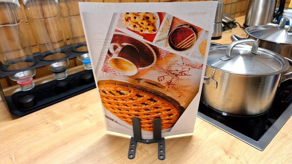 Zettel-Halter, Rezept-Halter/Slip Holder, Recipe holder - Image 1