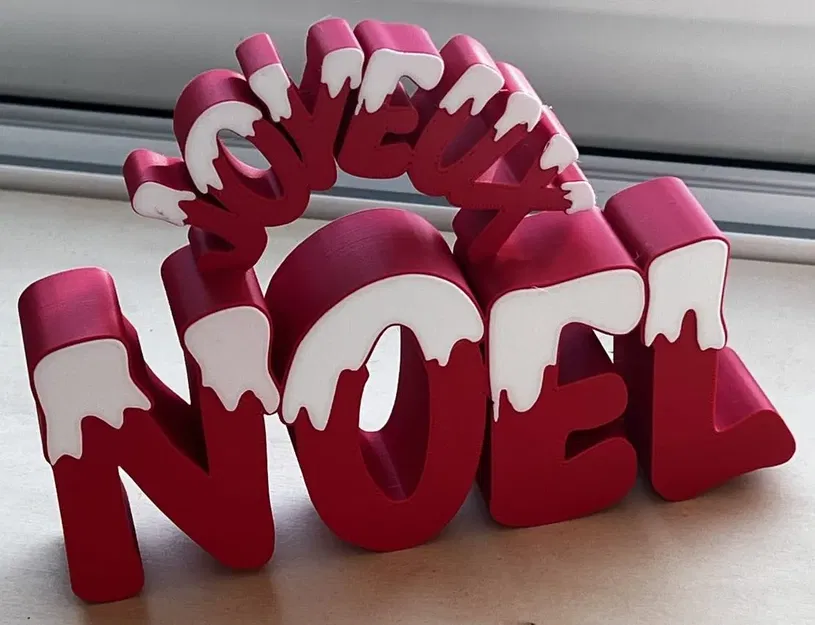 Mô hình "Joyeux Noel" - Chúc mừng Giáng Sinh - Image 1