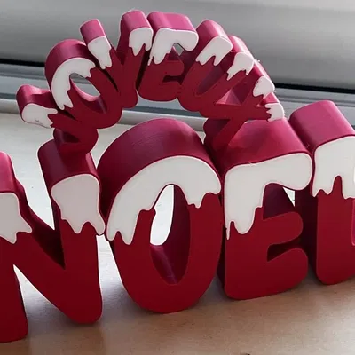 Mô hình "Joyeux Noel" - Chúc mừng Giáng Sinh