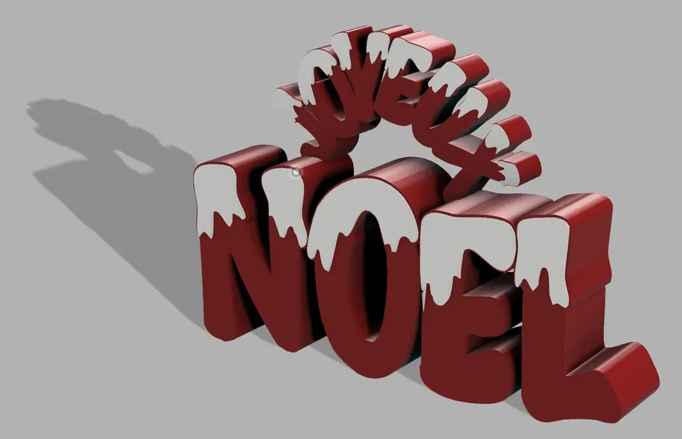 Mô hình "Joyeux Noel" - Chúc mừng Giáng Sinh - Image 2