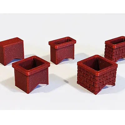 Lincoln Logs Chimneys