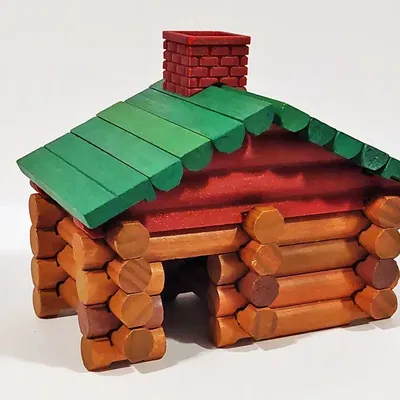 Lincoln Logs Chimneys