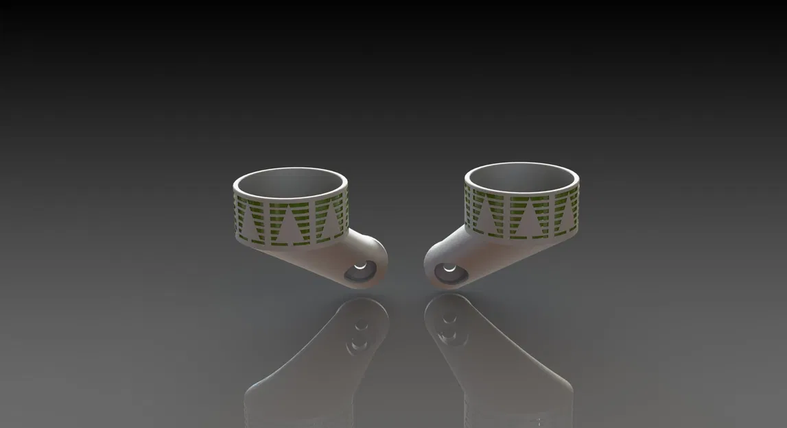 Tea light holder left right wall mount V1.4 - Image 3