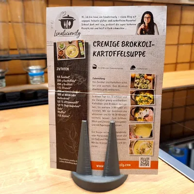 Zettel-Halter, Rezept-Halter/Slip Holder, Recipe holder