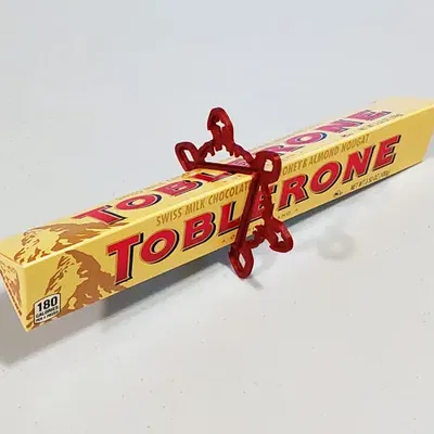 Trang trí Giáng sinh Hình Bông Tuyết Cho Thanh Toblerone
