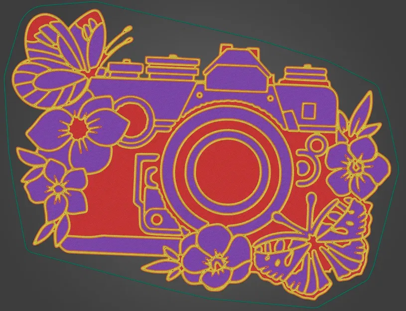 Tranh 2D / Trang Trí Xuyên Sáng - Image 2