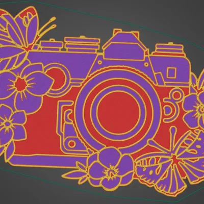 Tranh 2D / Trang Trí Xuyên Sáng