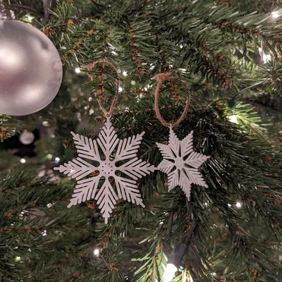 Móc Trang Trí Bông Tuyết