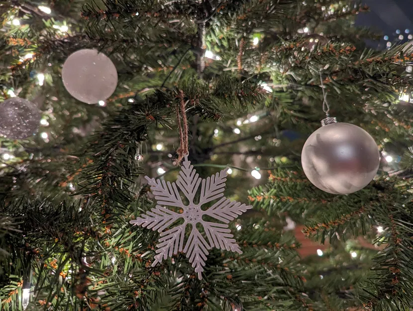 Móc Trang Trí Bông Tuyết - Image 2