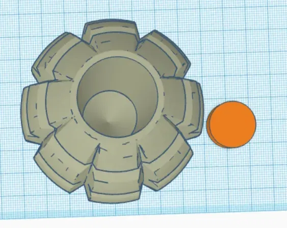 Mô Hình Lựu Đạn MK1 Dứa Có Thể Thêm Tạ - Image 2