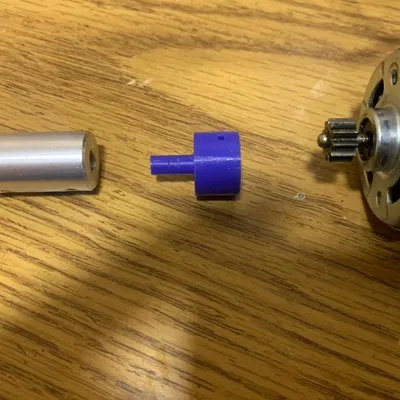 HRS-550 High Torque DC Motor to 5mm Shaft