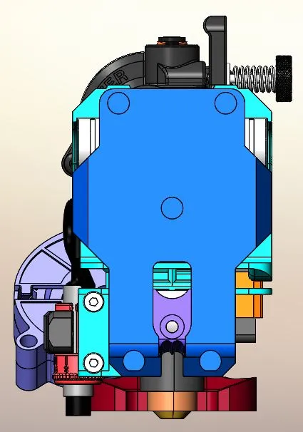 Bộ phận Extruder cho Prusa MK3 với E3D Revo Micro và Orbiter 2.0 - Image 2