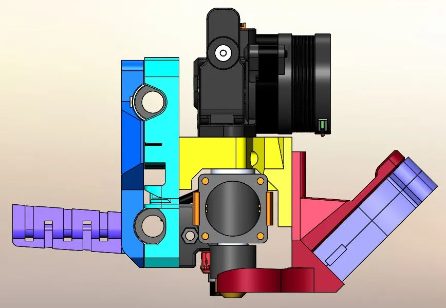 Bộ phận Extruder cho Prusa MK3 với E3D Revo Micro và Orbiter 2.0 - Image 3